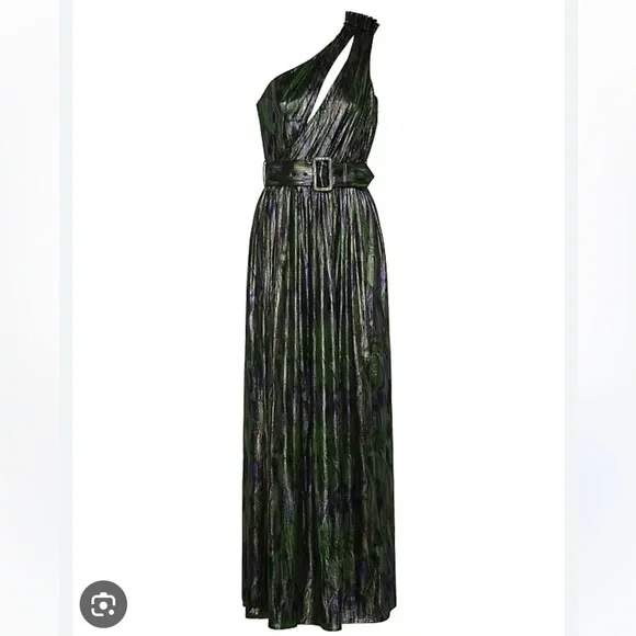 Retrofete Andrea Maxi Gown - Green - Picture 11 of 13